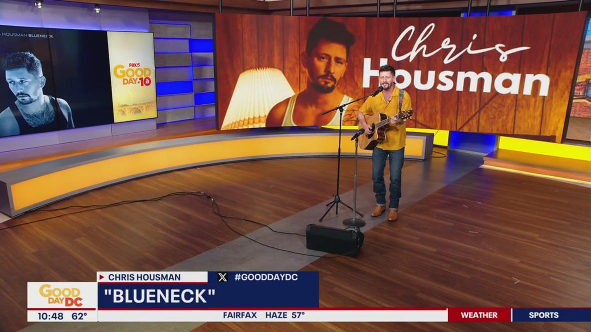 Country Artist Chris Housman Performs "Blueneck" on Good Day DC